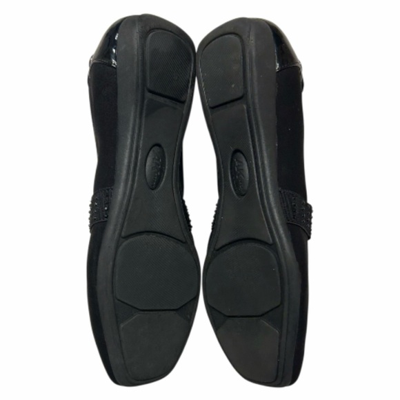 💐Women's Anne Klein Ugene Black Mary Jane Flats Sz.6.5 - Picture 3 of 4